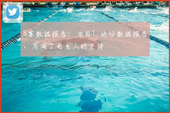 S赛数据报告：泪目！这份数据报告，写满了电竞人的坚持